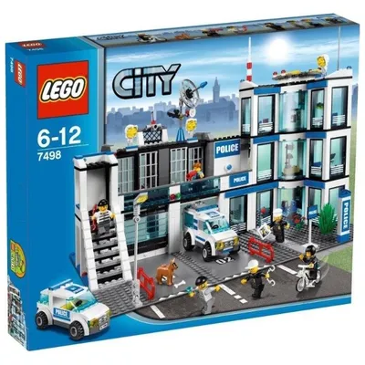 Конструктор Lari «Полицейский участок» 10424 (Аналог LEGO City 60047) 890  деталей