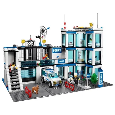 Конструктор LEGO City горный полицейский участок (60174) | AliExpress