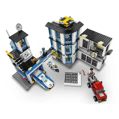 Конструктор LEGO City Полицейский участок 60246, 6+ лет, 743 элемента -  купить в Баку. Цена, обзор, отзывы, продажа