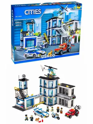 LEGO City: Полицейский участок 60141 - купить по выгодной цене |  Интернет-магазин «Vsetovary.kz»