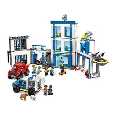 LEGO City полицейский участок машинки