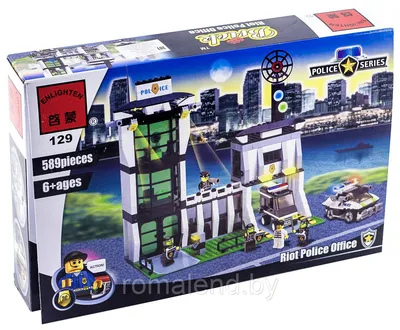 Конструктор LEGO® City Police Полицейский участок 60316 - 1a.lv