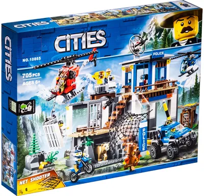 Купить LEGO City 60316 Полицейский участок в Минске