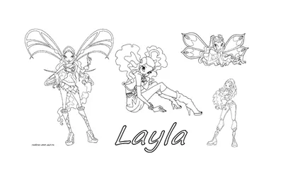 How To Draw Layla, Winx Club, Layla, Step by Step, Drawing Guide, by Dawn -  DragoArt