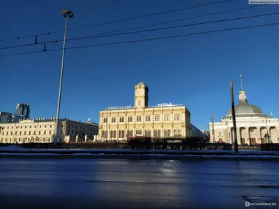 Ленинградский вокзал. Москва. winter …» — создано в Шедевруме