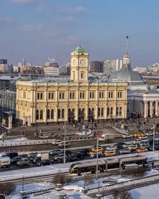 Новый Ленинградский вокзал в Москве