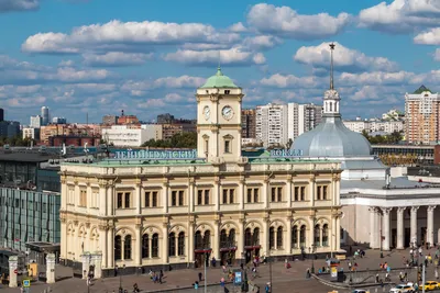 Вокзалы Москвы: Ленинградский - Мослента