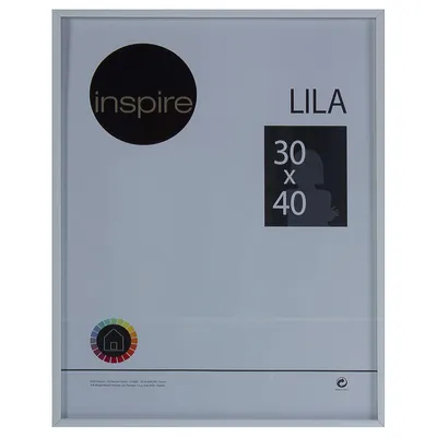 Рамка Inspire Lila 30х40 см цвет белый по цене 303 ₽/шт. купить в Москве в  интернет-магазине Леруа Мерлен