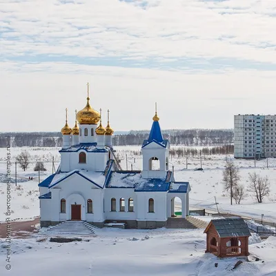 Новосибирская область Искитимский район Линево Церковь Покрова Пресвятой  Богородицы Фотография