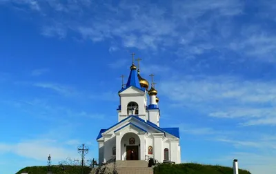 Новосибирская область Искитимский район Линево Церковь Покрова Пресвятой  Богородицы Фотография