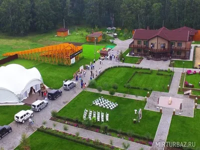 Apart Hotel «Линкер Парк» — загородный комплекс с шатром в Омской области