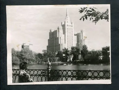 1928 год. Москва, вид с Ивана Великого на запад - купить старинную  фототипию в раме