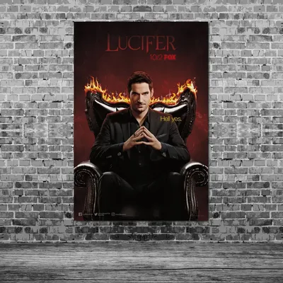 Плакат \"Люцифер, сериал, Lucifer, Hell Yes\", 60×41см (ID#1109640797), цена:  190 ₴, купить на Prom.ua