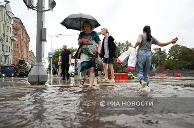 Москву топят мощные ливни: видео последствий - 26 июля 2023 - v1.ru