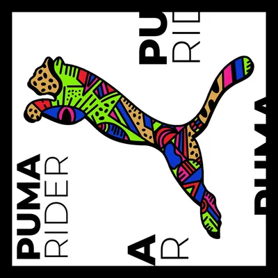 Puma logo design Royalty Free Vector Image - VectorStock