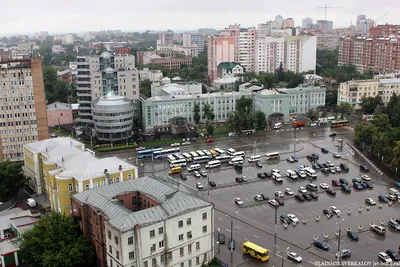 Смотровая площадка ЖД Вокзала Самара