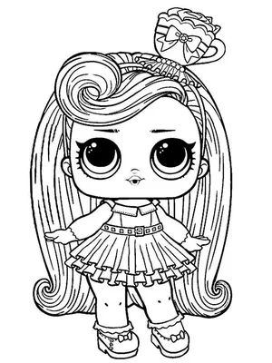 Printable LOL Doll Coloring Pages - Get Coloring Pages