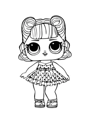 LOL Dolls Coloring Pages - Best Coloring Pages For Kids