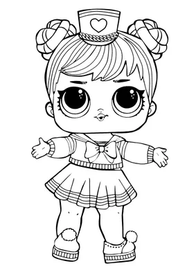 Free Printable LOL Coloring Pages: LOL Dolls | Kids Activities Blog