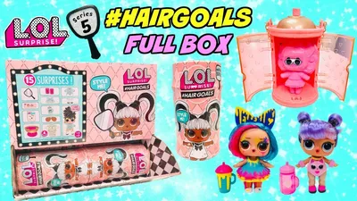 LOL Surprise Doll Pink Hairgoals Series SNOW BUNNY Hair Goals Toy | eBay