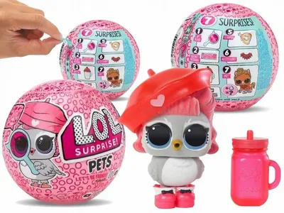 Кукла-сюрприз LOL Surprise Pets Decoder Питомцы 4 серия, 1 волна, 552109