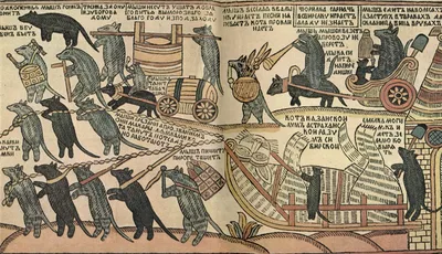 История русского лубка