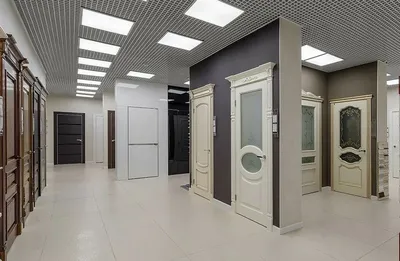 Интерьер магазина. Межкомнатные двери