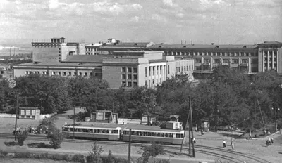 Магнитогорск — Исторические фотографии — Фото — Городской электротранспорт