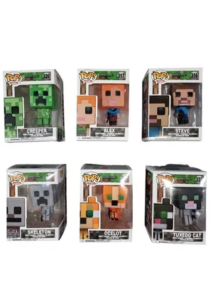 Фигурки Герои Minecraft, 6 героев 22617(K713582) A-Toys купить - отзывы,  цена, бонусы в магазине товаров для творчества и игрушек МаМаЗин