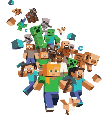 Minecraft PNG transparent image download, size: 1329x1509px