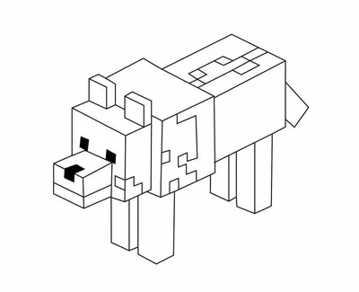 Мягкая игрушка Волк Майнкрафт Minecraft Собака (ID#713725054), цена: 280 ₴,  купить на Prom.ua