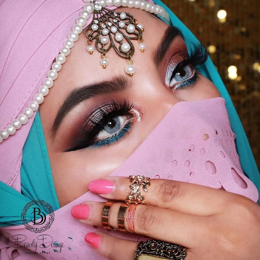 Красивое арабское видео. Восточный макияж глаз Жади. Арабский макияж.