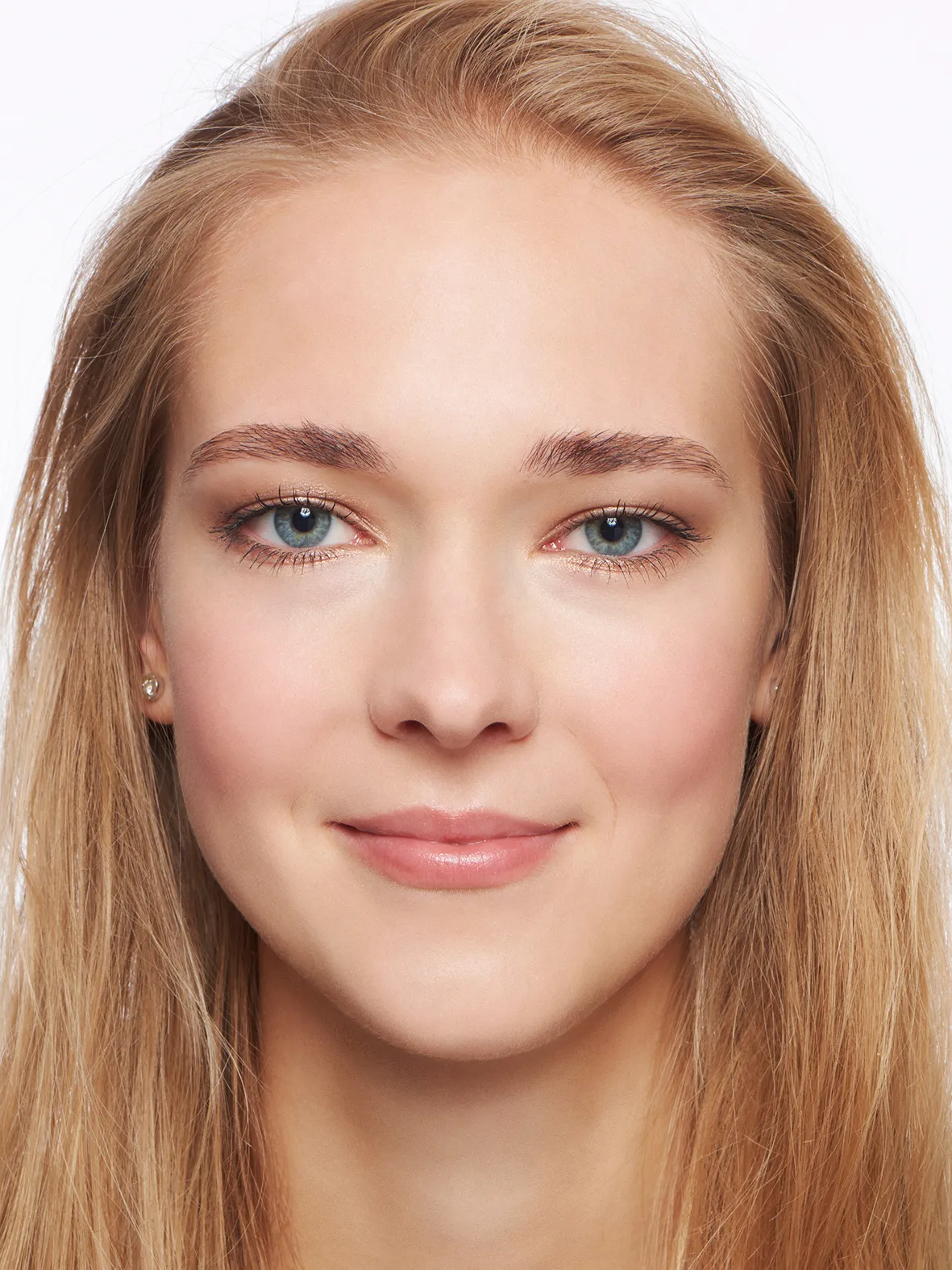 Make-up pro blížící se oční víčko fotografie krok za krokem