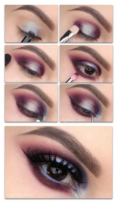 Фото макияжа глаз в стиле Smokey eyes