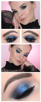 Ультрамодный макияж smoky eyes