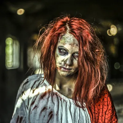 Макияж зомби на хэллоуин фото