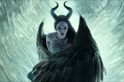 Картинка для торта \"Малефисента (Maleficent)\"- PT103463 печать на сахарной  пищевой бумаге