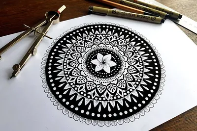 Wall Art Print | Intricate Mandala | Abposters.com