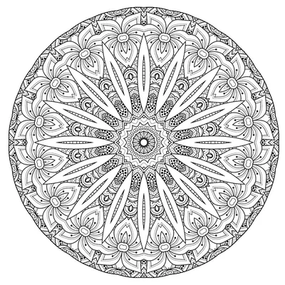 Mandala drawing • Recipes for Wellbeing