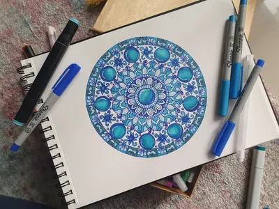 Free coloring pages for you to print - Monday Mandala