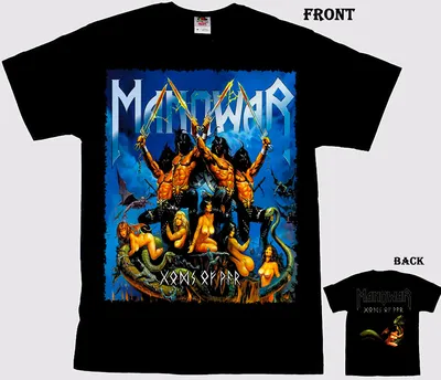 Manowar - Sign of the Hammer - American Heavy Metal Band T-Shirt -  SquadTee.com