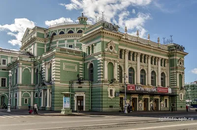 Мариинский театр. Театр оперы и балета в Санкт-Петербурге.. Фото Петербурга.  Фото Санкт-Петербурга и пригородов