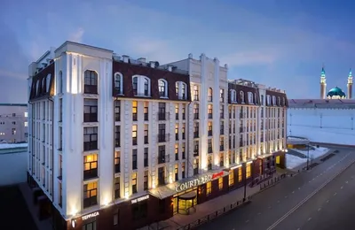 Courtyard by Marriott Kazan Kremlin 4* в центре Казани, цены от 5100 руб. |  Свободные номера на 101Hotels.com