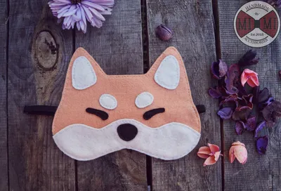 dream handmade маска для сна фетр sleepmask sleep_mask sleep fox cute  маска_для_сна маска_фетр маска для сна фе… | Поделки, Подарочные поделки,  Подростковые поделки