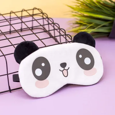 Маска для сна \"Anime panda\", white 】купить по цене 204 руб. в