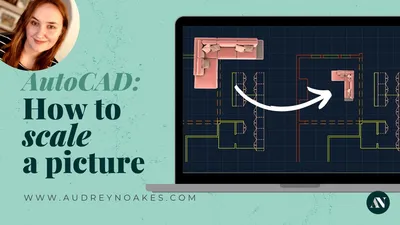 AutoCAD How to Scale a Picture - YouTube