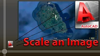 Autocad - How to Scale an image to its real size (Easy!) - YouTube