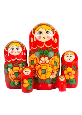 Russian doll - matreshka. All dolls can be gathered inside big one Stock  Photo - Alamy