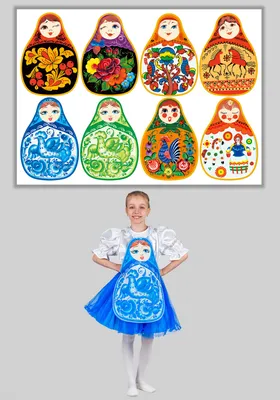 Matryoshka Nesting Dolls Set of 5 pcs - Russian Doll in Belarussian  Traditional Sarafan with Ornaments | AEVVV Nesting Dolls