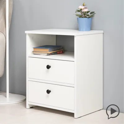 Прикроватная тумбочка Componibili White (3 секции) Glossy / Matt от Kartell  из Италии - купить в Москве в салонах ТРИО-Интерьер